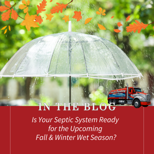 Is Your Septic Tank Ready for Fall Rain