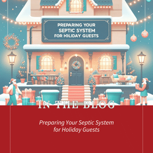 septic system, holiday guests, home maintenance, wastewater management, plumbing tips
