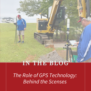 Behind the scenes GPS Drip Septic System