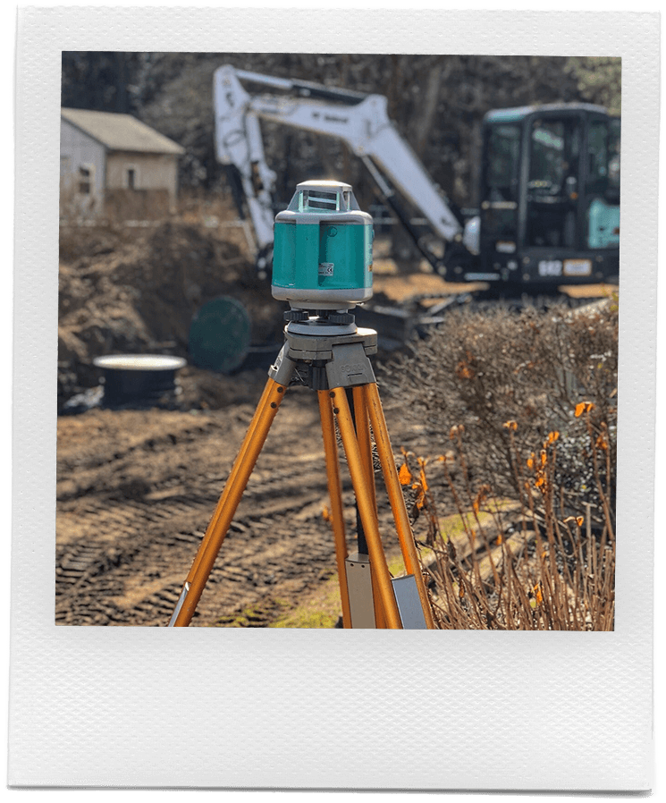 Septic system installation